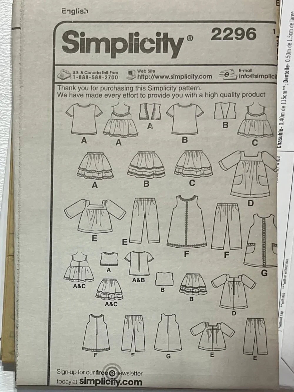 Simplicity 2296 18